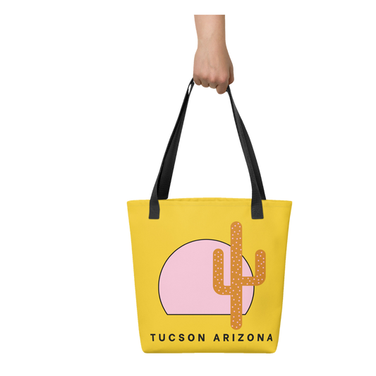 Pink desert double sided Tote bag