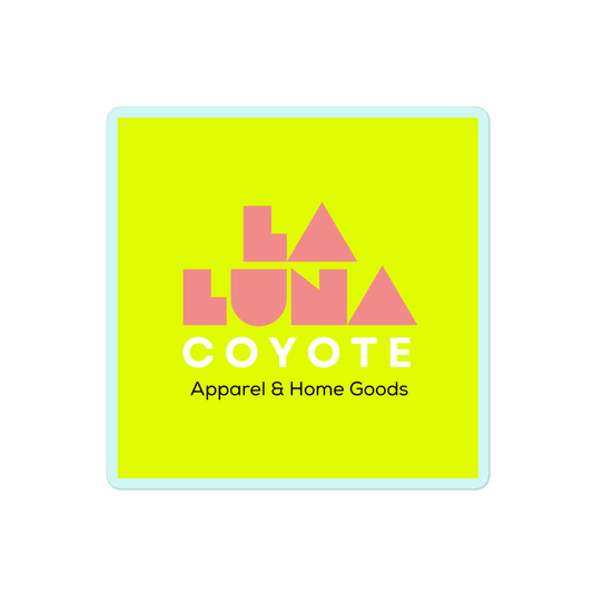 La Luna Coyote sticker