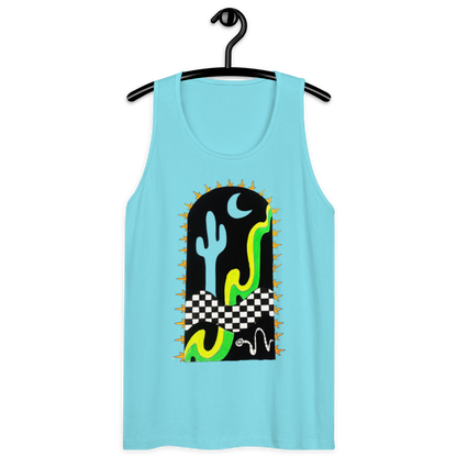 Saguaro Unisex premium tank top